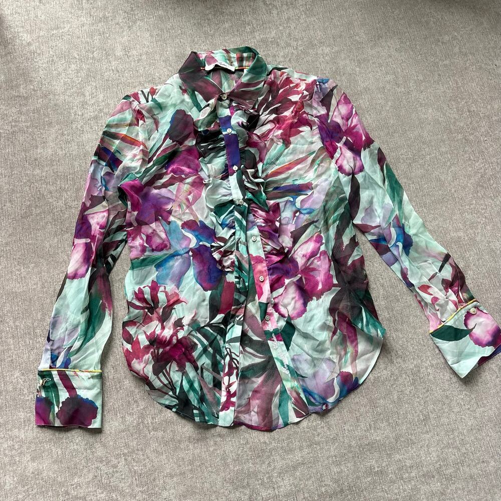 Robert Graham Silk Blend Blouse